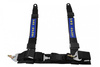 Racing seat belts 4p 3" Black - Pro Sport