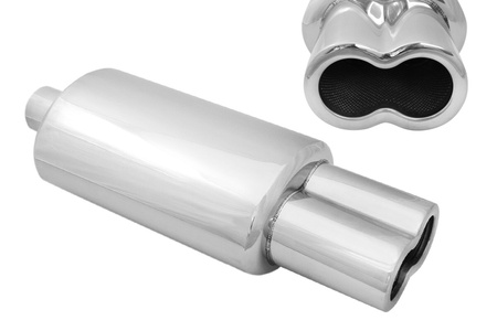 Tłumik Końcowy 87x140mm wejście 63,5mm