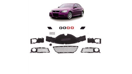 Bumper Set of Accessories BMW 3 E90 E91 Front Accesories