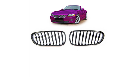 Grill BMW Z4 E85 E86 Single Line Gloss Black