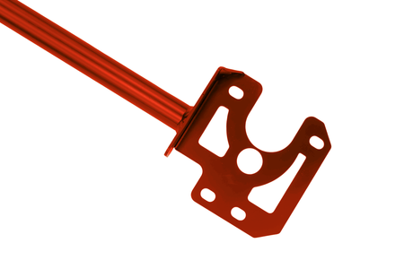 Rear behind bumper strut bar Toyota GR Yaris GR Four Red