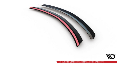 Spoiler Cap Mercedes-Benz C W204 C C204 Gloss Black