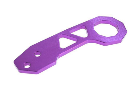 Towing bracket back violet