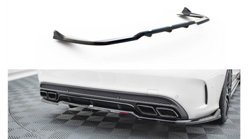 Splitter Mercedes-Benz C63 W205 S205 Tył Środkowy z Dyfuzorem