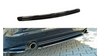 Splitter Alfa Romeo 159 Rear Central without Diffuser Gloss Black