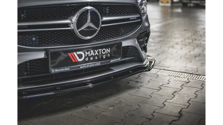 Splitter Mercedes-Benz CLA 35 Aero C118 Front v.2 Gloss Black