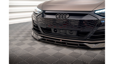 Splitter Audi e-Tron GT Front v.3 Gloss Black