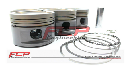 Forged pistons Audi 200 S2 RS2 S4 S6 2.2T 20V 81mm CR 8.5 FCP