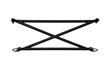 Xbrace c-pillar strut bar Honda Civic V Black