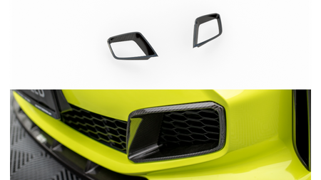 Carbon Fiber Front Bumper Side Vents BMW 1 F40 M-Pack/ M135i