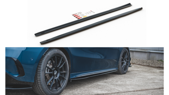 Diffuser Mercedes-Benz A35 AMG W177 Side Skirts v.1 Gloss Black