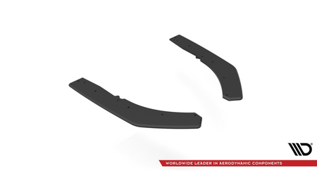 Splitter BMW 4 G22 M-Pack Rear Side Street Pro Black-Red