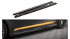 Side Skirts Diffusers Mercedes-AMG GT 63S 4-Door Coupe Gloss Black