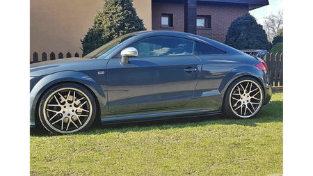 Diffuser Audi TT 8J S-Line Side Skirts Gloss Black
