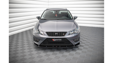 Splitter Seat Leon FR Cupra III przód v.1 Gloss Black