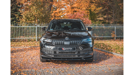 Splitter Skoda Karoq I Sportline przód Gloss Black