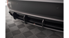 Diffuser Audi S8 D4 Rear Street Pro Black-Red