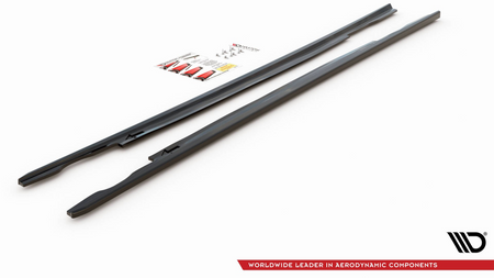 Diffuser Volkswagen Passat B8 Side Skirts Gloss Black