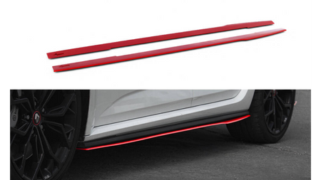 Diffuser Renault Megane RS IV Side Skirts v.2