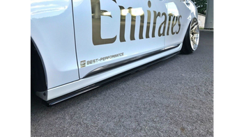 Diffuser Lexus GS 300 III Facelift Side Skirts Gloss Black