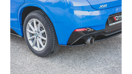 Splitter BMW X2 F39 M-Pack Rear Side Gloss Black