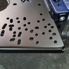 Handbrake Mounting Plate drilled BMW E36 Fluo