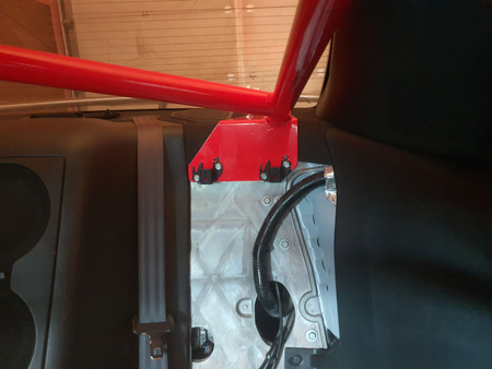 Rollbar skręcana pół klatka Nissan GT-R Red