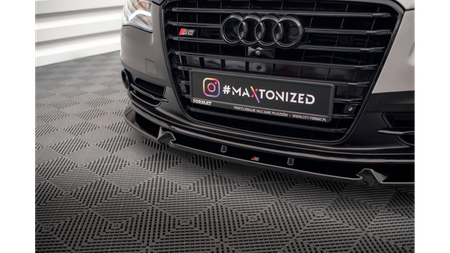 Splitter Audi S8 D4 przód v.2 Gloss Black