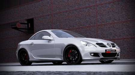 Splitter Mercedes-Benz SLK R171 Front Gloss Black