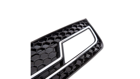 Fog Light Covers Audi A4 B8 Facelift Chrome Black