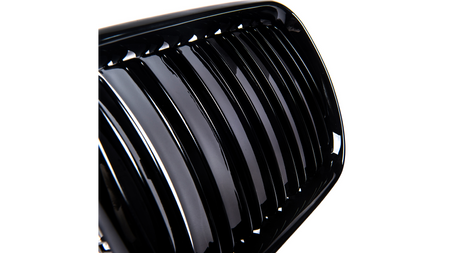 Grill BMW 3 E36 Facelift Compact podwójne żeberka Gloss Black