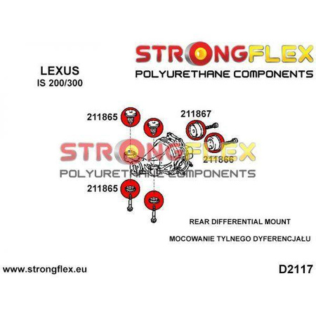 Full suspension polyurethane bush kit