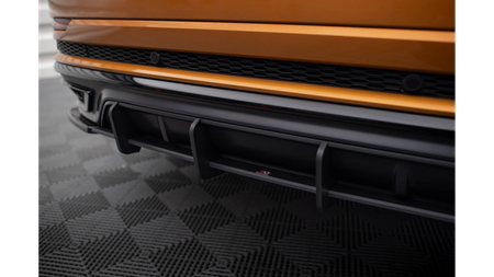 Diffuser Audi Q8 4M S-Line Rear Street Pro Red