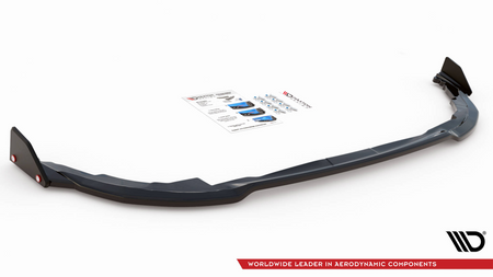 Splitter Toyota Corolla XII GR Sport Rear Central + flaps Gloss Black