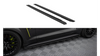 Diffuser Ford Mustang VI GT Side Skirts Street Pro Black-Red