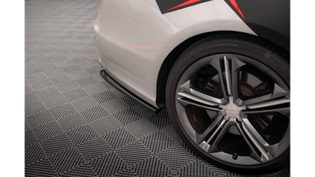 Splitter Audi S8 D4 Rear Side Gloss Black
