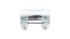 Exhaust Muffler Silencer suitable for AUDI A3 (8V) Saloon 2013-2019