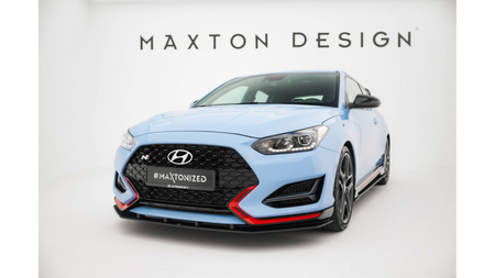 Splitter Hyundai Veloster N Mk2 Front Street Pro Black