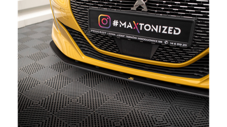 Splitter Peugeot 208 GT II Przód Pro Black-Red