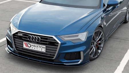 Splitter Audi A6 C8 S-Line Front v.2 Gloss Black