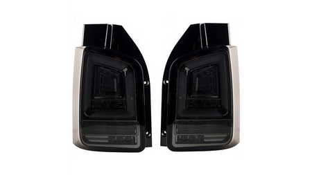 Lampy Volkswagen Transporter T5 Tył Dynamic LED Smoke