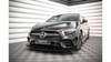 Splitter Mercedes-Benz A35 AMG Aero Pack W177 Przód Pro + flaps Black