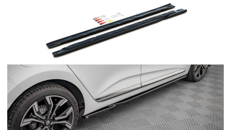 Diffuser Renault Clio V Side Skirts Gloss Black