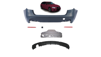 Bumper BMW 3 F31 Rear with Diffuser