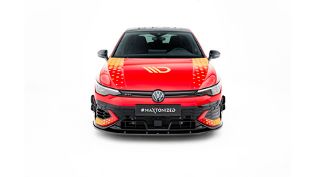 Splitter Volkswagen Golf GTI Clubsport Mk8 Facelift Przód v.2