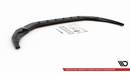 Front Splitter V.4 Audi S3 / A3 S-Line 8Y - Gloss Black