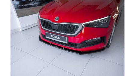 Splitter Skoda Scala Front v.1 Gloss Black