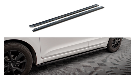 Diffuser Hyundai I20 II Facelift Side Skirts Gloss Black