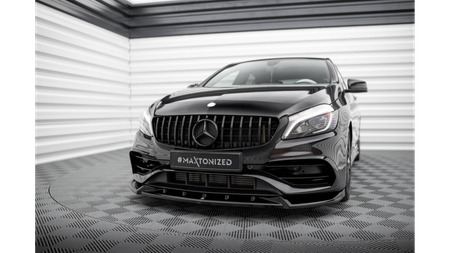 Front Splitter V.2 Mercedes-Benz A AMG-Line W176 Facelift