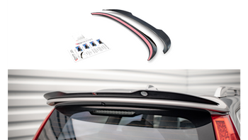 Spoiler Cap Volvo V70 III v.2 Gloss Black